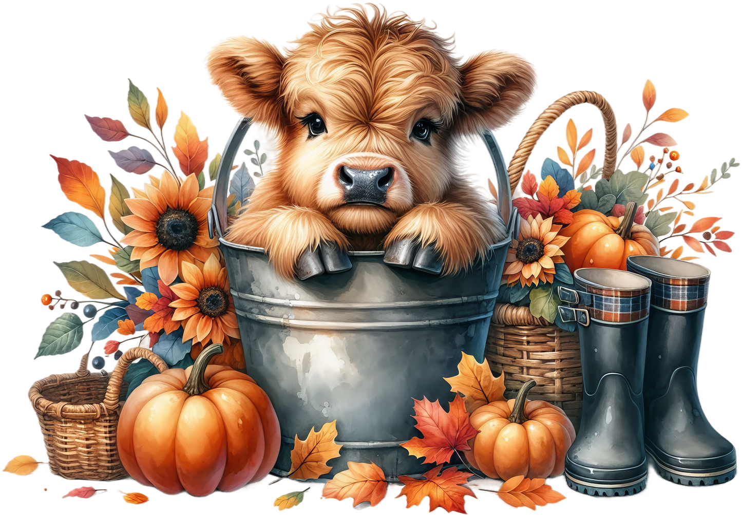 Highland Cow Design