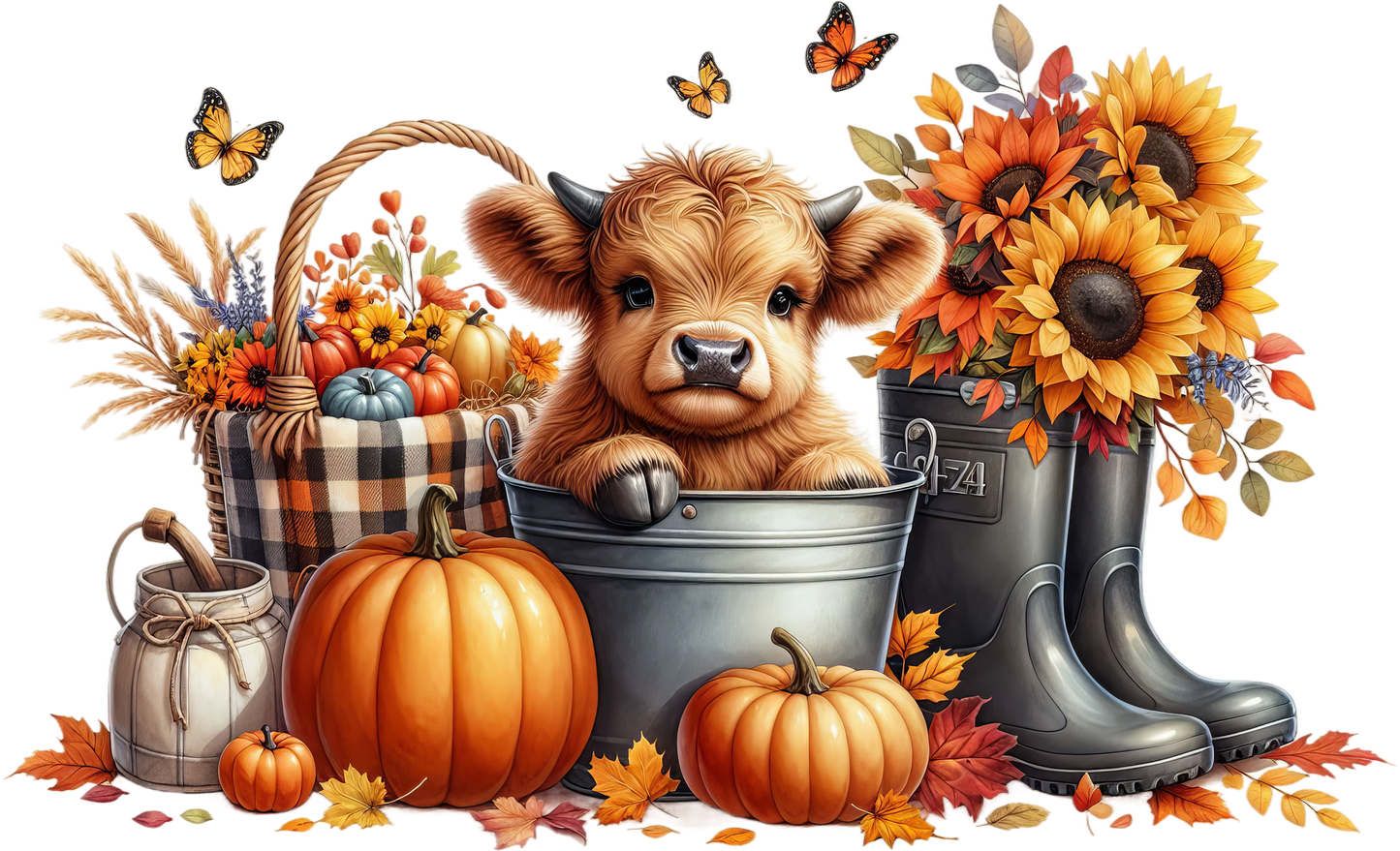 Highland Cow Design