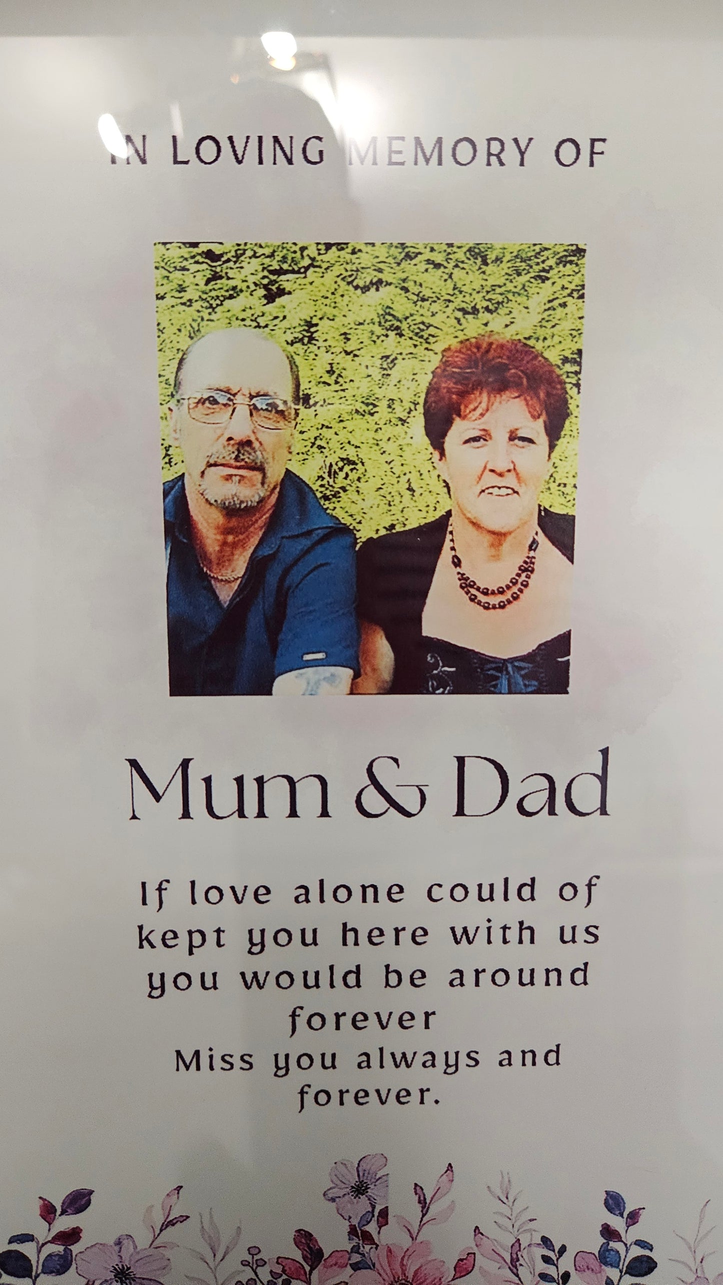 Memorial board