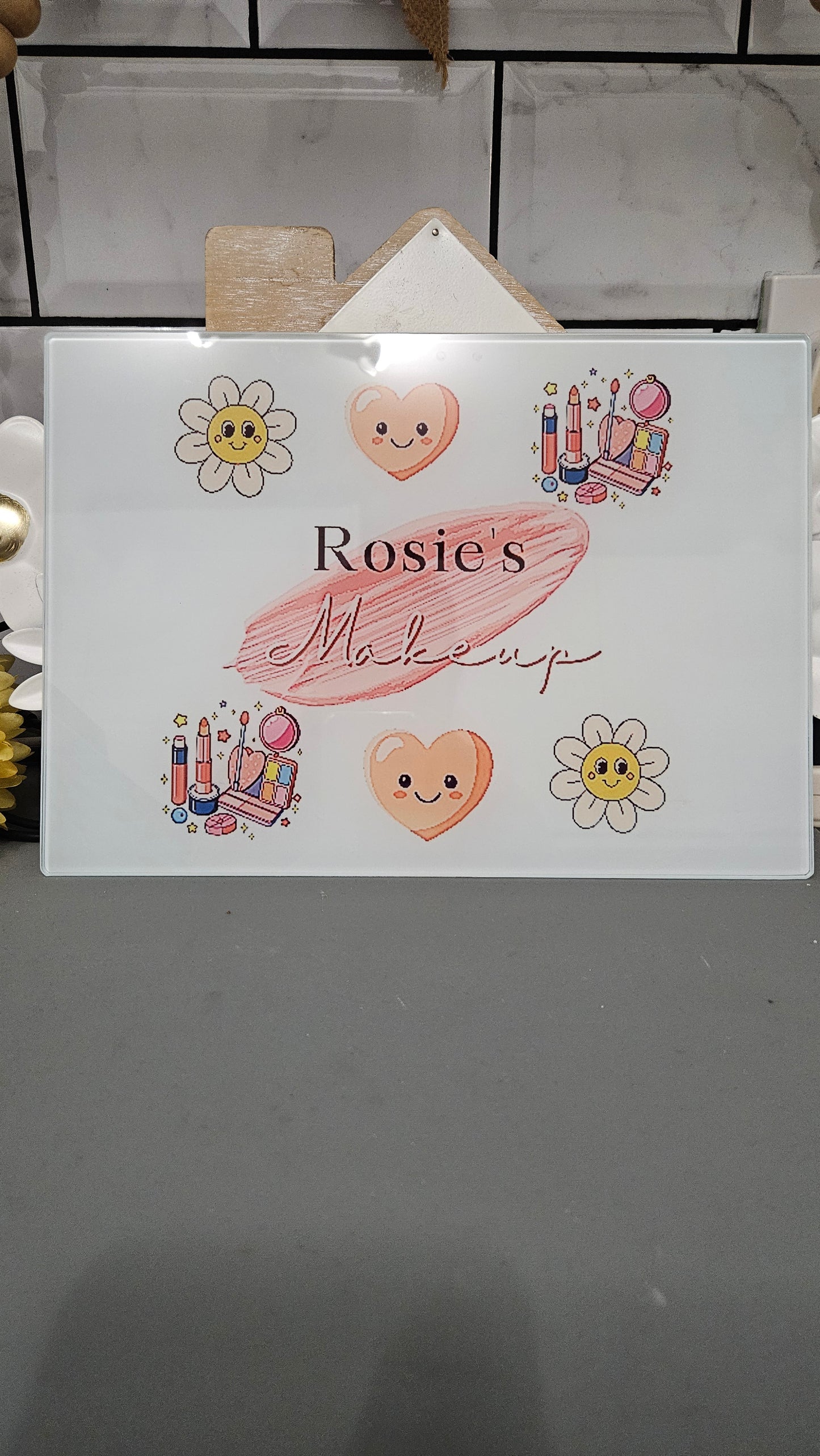Little girls makeup board