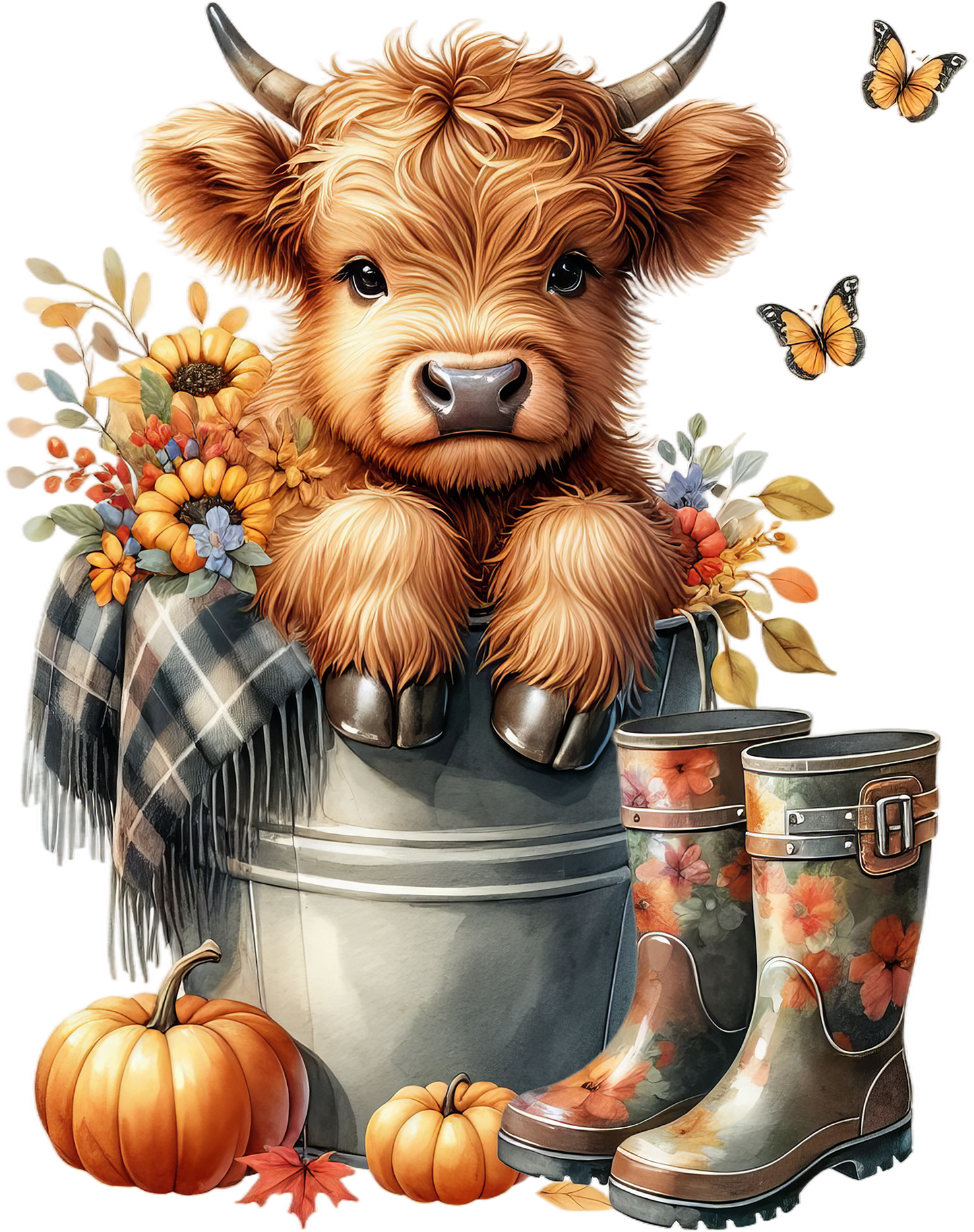 Highland Cow Design