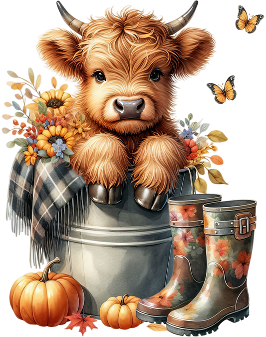 Highland Cow Design