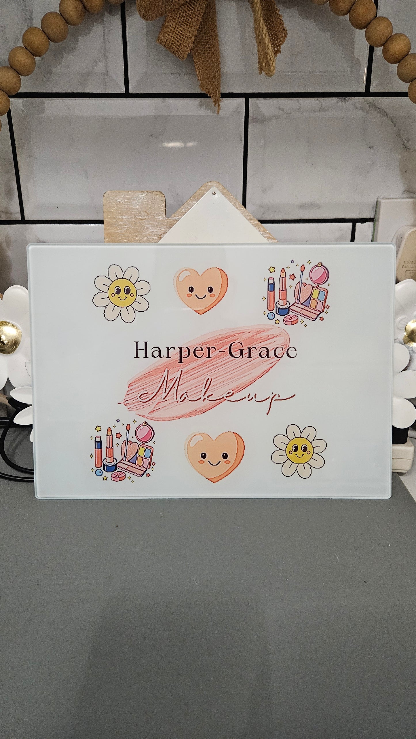Little girls makeup board