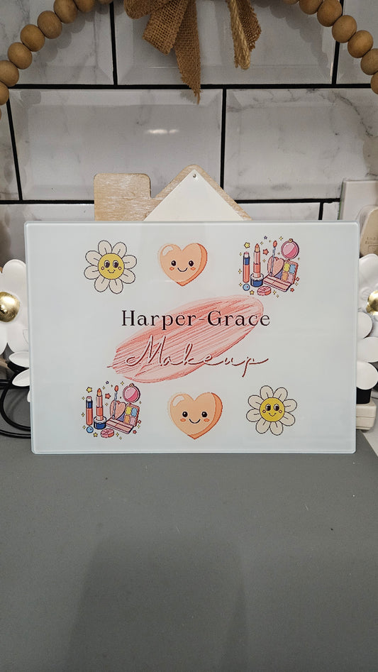 Little girls makeup board