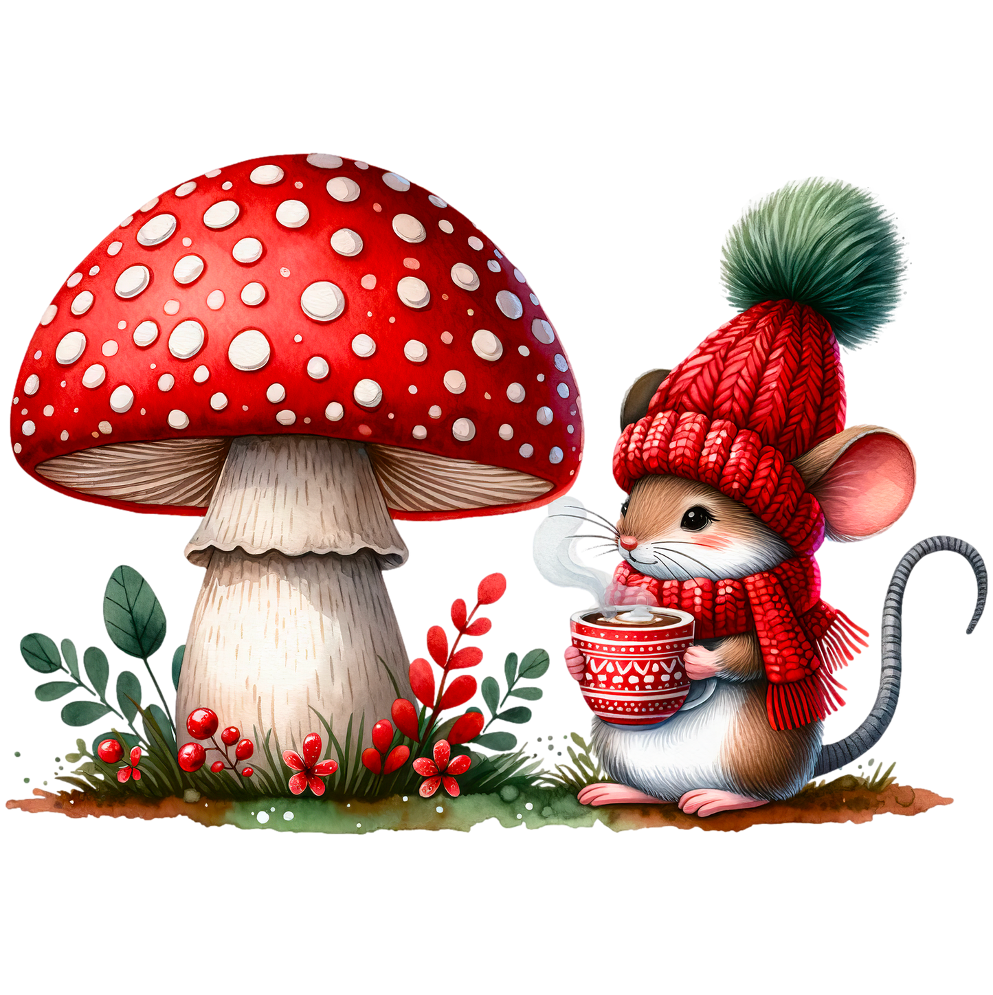 Autumn Mice Design