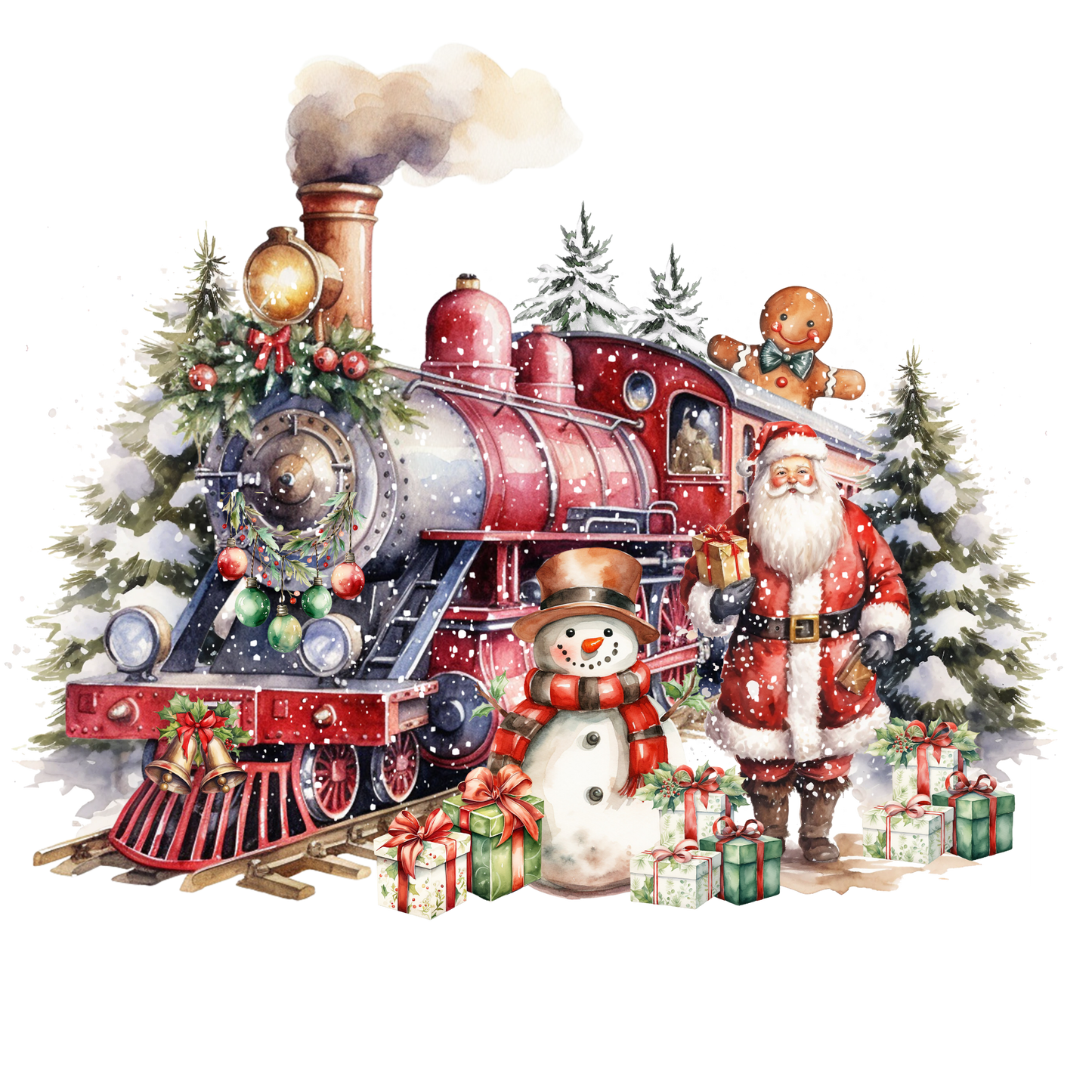 Santa Train Design