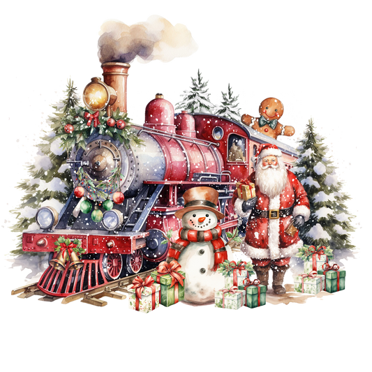 Santa Train Design